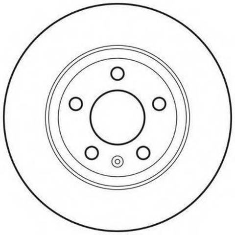 Тормозные диски 562667JC BENDIX