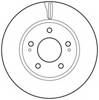 Диск тормозной передний 562820JC BENDIX