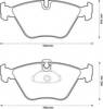 Колодки тормозные 573002JC BENDIX