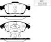 Тормозные колодки 573192B BENDIX