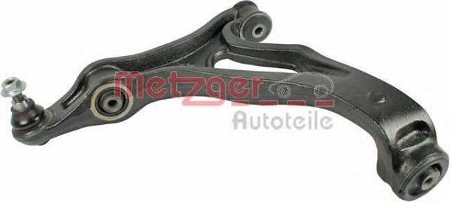 Рычаг передней подвески нижний, правый 58014102 METZGER