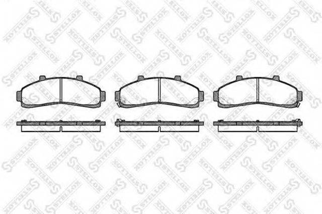 Тормозные колодки 582002BSX STELLOX