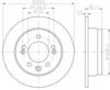 Диск тормозной задний 584111H300 HYUNDAI