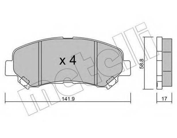 Тормозные колодки 5SP1314 SAMKO