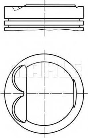 Поршень в сборе 6077700 MAHLE