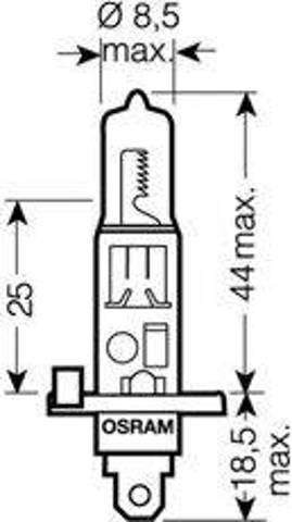 62200SBP OSRAM Лампочка галогенная купить в Хмельницкий