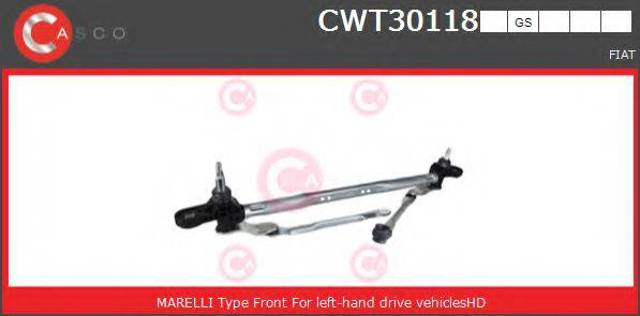 Трапеция щеток лобового стекла 64011002 MAGNETI MARELLI