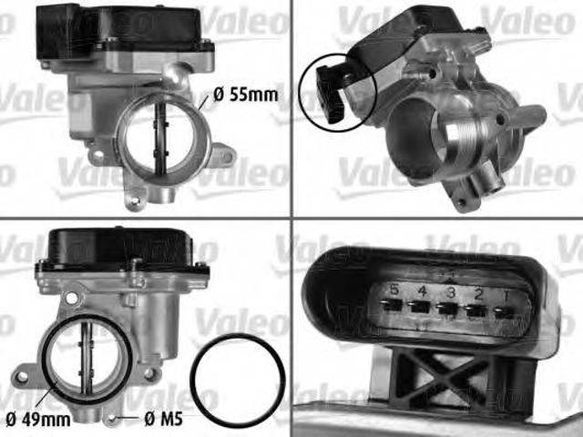Блок дроссельной заслонки 700432 VALEO