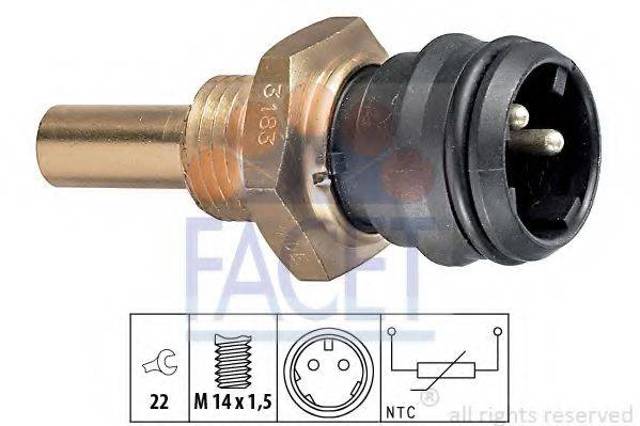 FACET 73183 Датчик температуры охлаждающей жидкости в наличии Черкассы