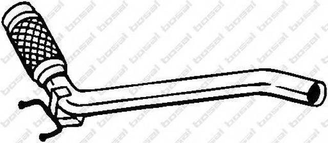 Труба приемная глушителя 800201 BOSAL