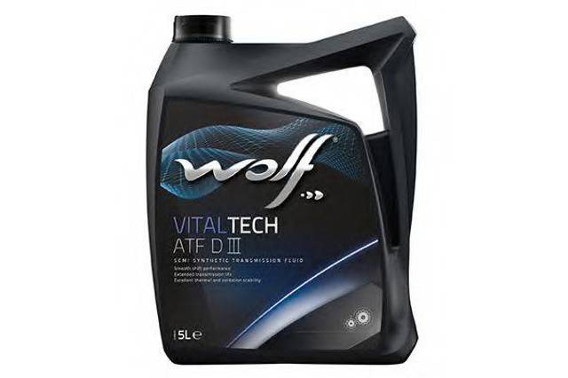 Трансмиссионное масло wolf vitaltech atf diii 8305405