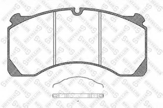 Колодки дисковые  8501422SX STELLOX