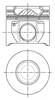 Поршень в комплекте на 1 цилиндр, STD 8714810030 NURAL
