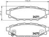 Колодки на тормоз задний дисковый 8DB355012261 HELLA