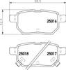 Комплект задних колодок 8DB355014991 HELLA