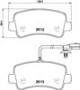 Колодки тормозные дисковые комплект 8DB355015301 HELLA