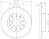 Тормозные диски 8DD355109641 HELLA