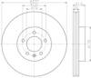 Диск тормозной передний 8DD355111481 HELLA