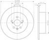 Задний дисковый тормоз 8DD355111701 HELLA