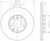 Тормозной диск 8DD355113321 HELLA