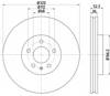 Ротор тормозной 8DD355113911 HELLA