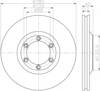 Диск тормозной передний 8DD355115231 HELLA