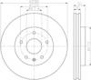 Передний тормозной диск 8DD355116031 HELLA