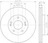 Ротор тормозной 8DD355116311 HELLA