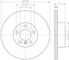 Дисковый тормоз 8DD355119541 HELLA