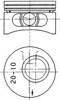 Поршень в комплекте на 1 цилиндр 2-й ремонт 90245610 KOLBENSCHMIDT
