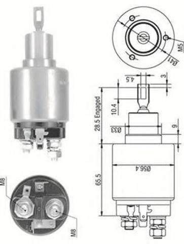 Втягивающее реле 940113050270 MAGNETI MARELLI
