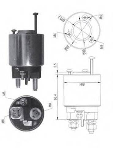 Втягивающее 940113050373 MAGNETI MARELLI