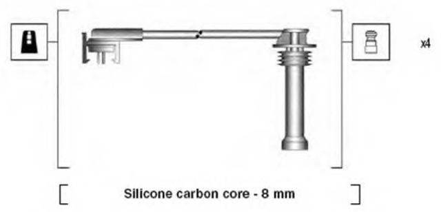 Высоковольтные провода  941185150773 MAGNETI MARELLI