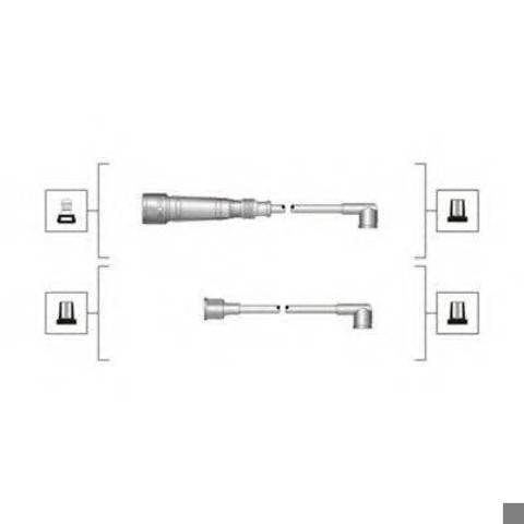 Провода высокого напряжения 941319170003 MAGNETI MARELLI