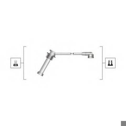 Провода зажигания 941319170007 MAGNETI MARELLI