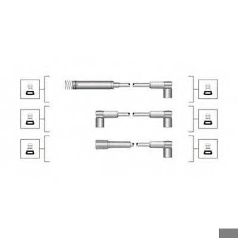 Провода высоковольтные, комплект 941319170013 MAGNETI MARELLI