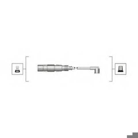 Провода высоковольтные, комплект 941319170025 MAGNETI MARELLI