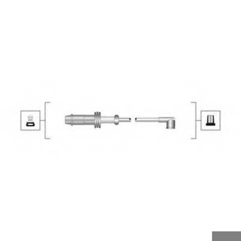 MAGNETI MARELLI 941319170034 Высоковольтные провода в наличии Тернополь