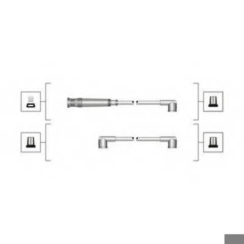 Провода высокого напряжения 941319170050 MAGNETI MARELLI
