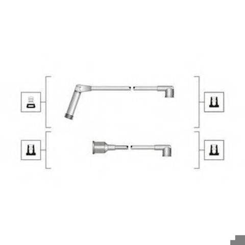 941319170058 MAGNETI MARELLI Высоковольтные провода купить в Ирпень