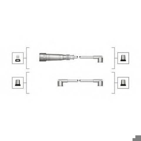 Высоковольтные провода  941319170065 MAGNETI MARELLI
