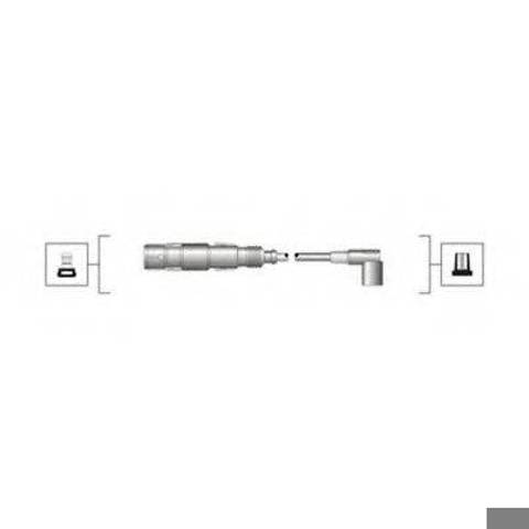 Провода высоковольтные, комплект 941319170111 MAGNETI MARELLI
