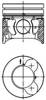 Поршень в комплекте на 1 цилиндр, STD 99700600 KOLBENSCHMIDT