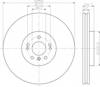 Диск тормозной передний A1644211412 MERCEDES