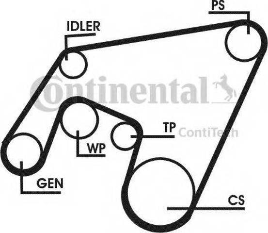 Шкив коленчатого вала Мерседес-бенц Вито 1