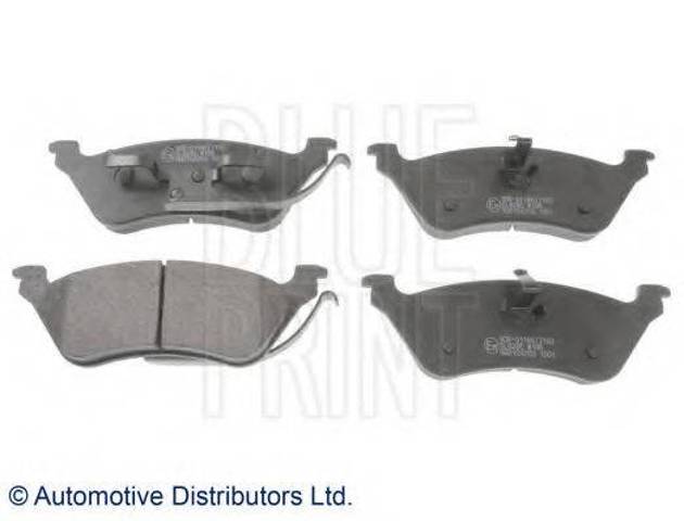 Колодки тормозные задние, дисковые ADA104203 BLUE PRINT