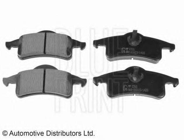 Задние тормозные колодки ADA104218 BLUE PRINT