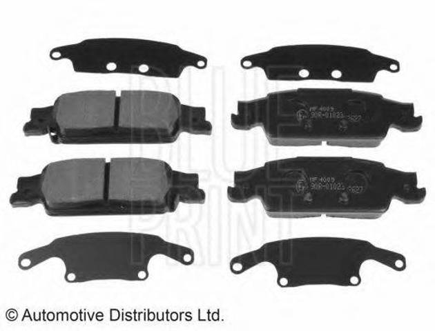 Колодки на тормоз задний дисковый ADA104250 BLUE PRINT