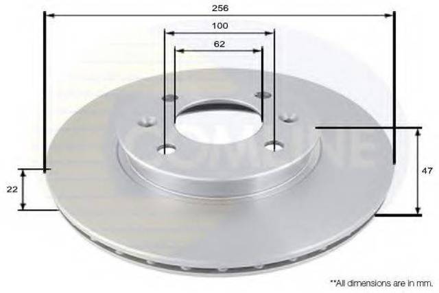 Гальмівний диск ADC1077V