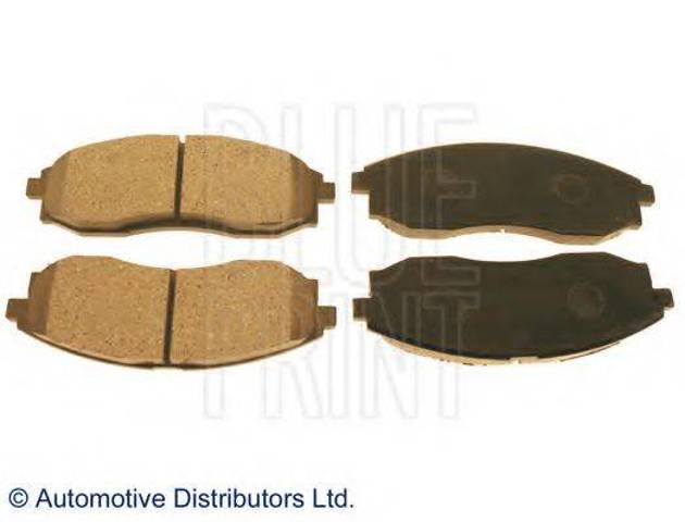Колодки тормозные передние дисковые ADG04273 BLUE PRINT